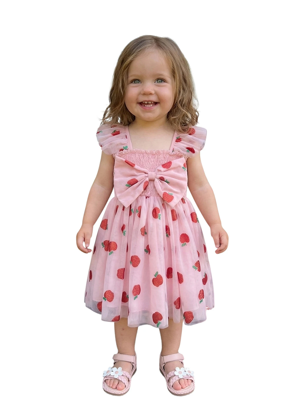 Ruffle Sleeve Dress