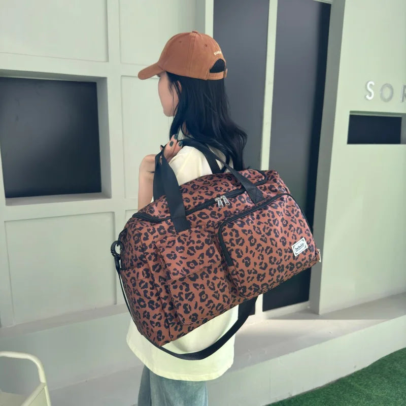 Leopard Weekender Bag
