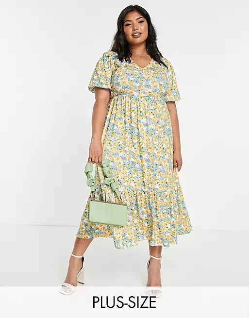 Floral Midi Dress