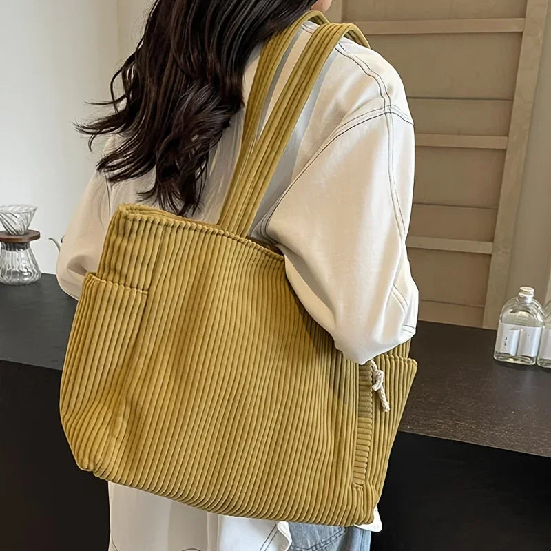 Corduroy Handbag