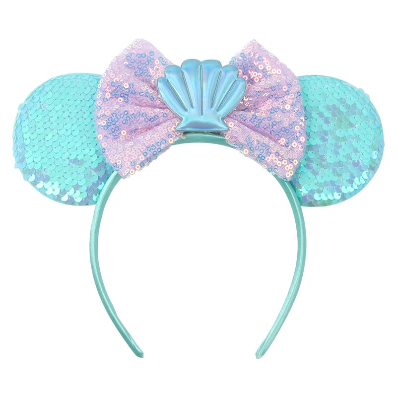 Sparkly Sequin Mouse Ears Headband