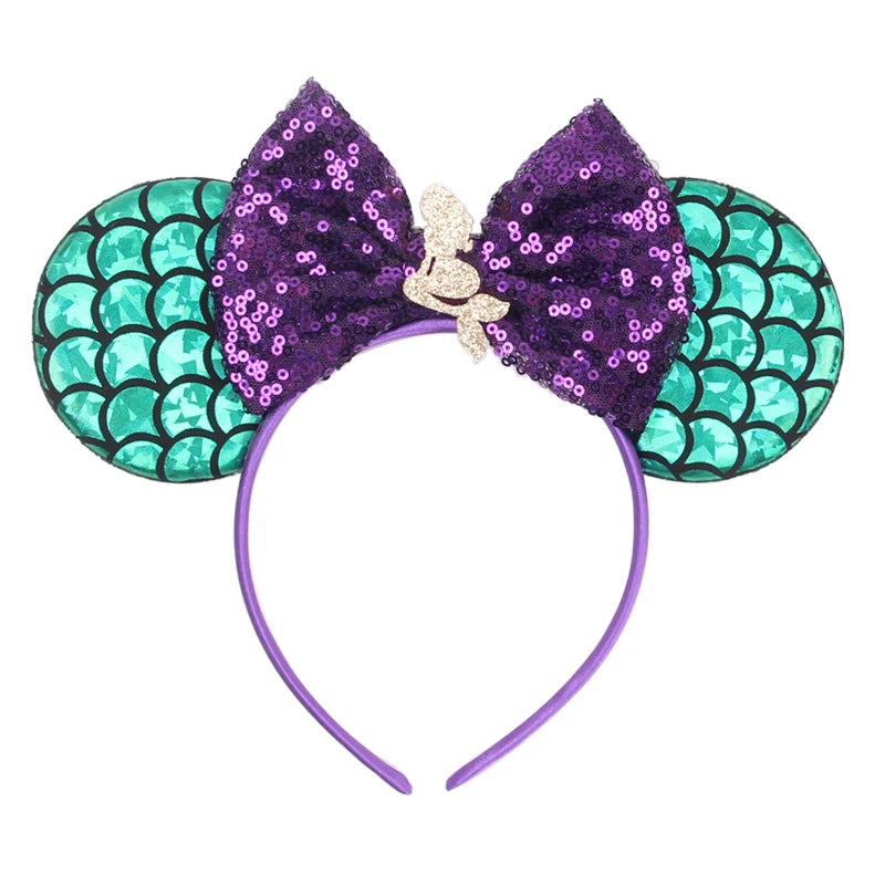 Sparkly Sequin Mouse Ears Headband