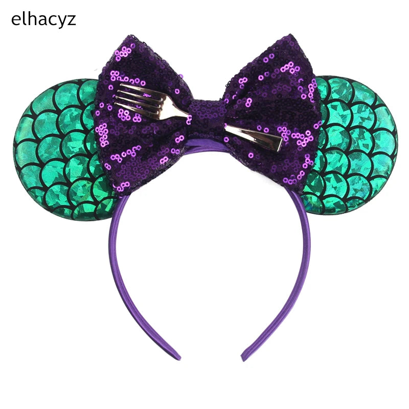 Sparkly Sequin Mouse Ears Headband