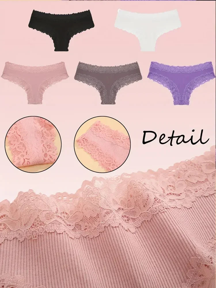 3-Piece Cotton Underwear Set