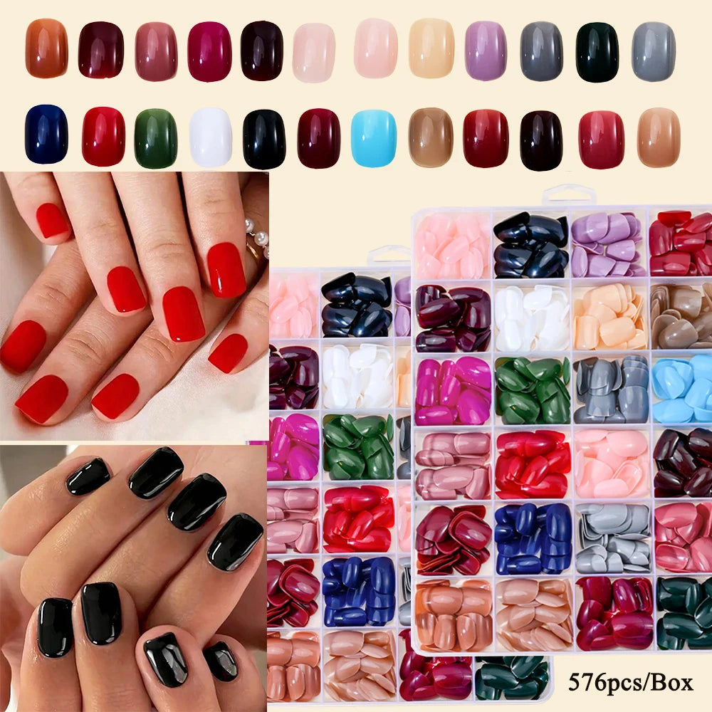 False Nails(576Pcs)
