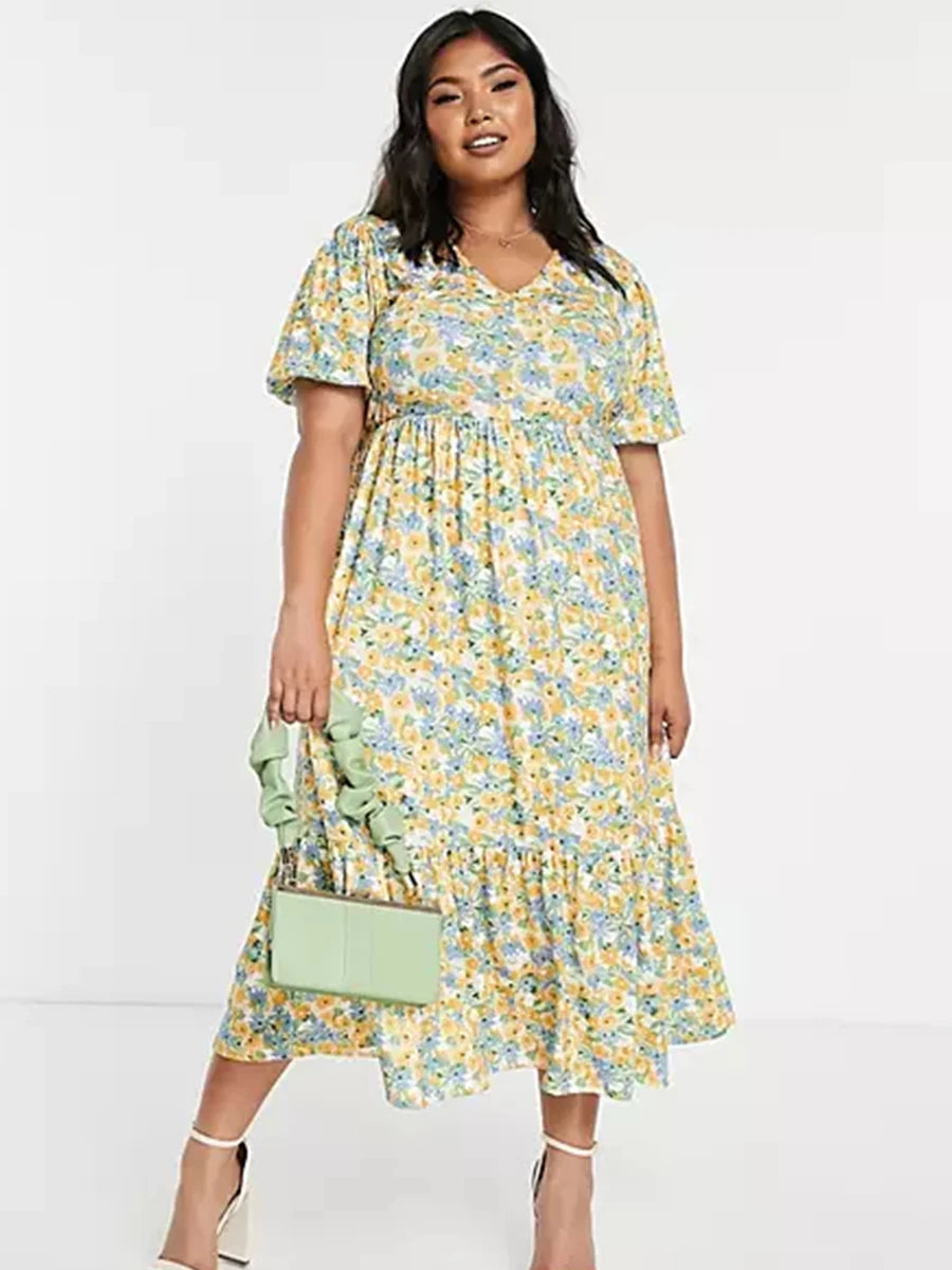 Floral Midi Dress