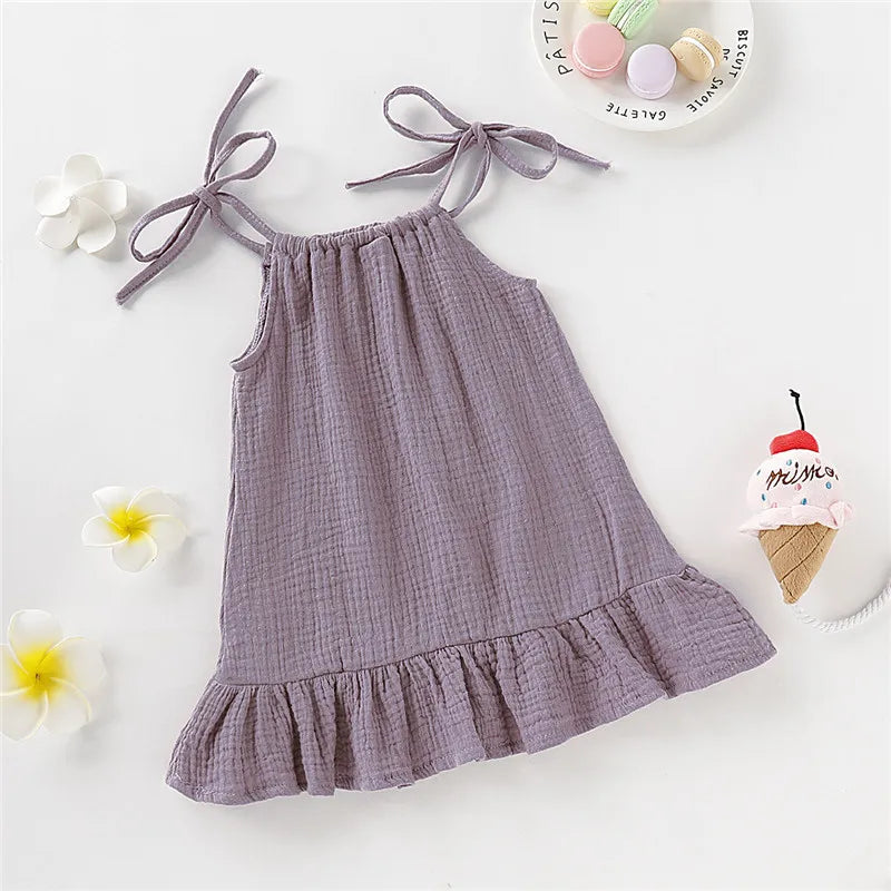 Toddler Breathable Cotton Dress