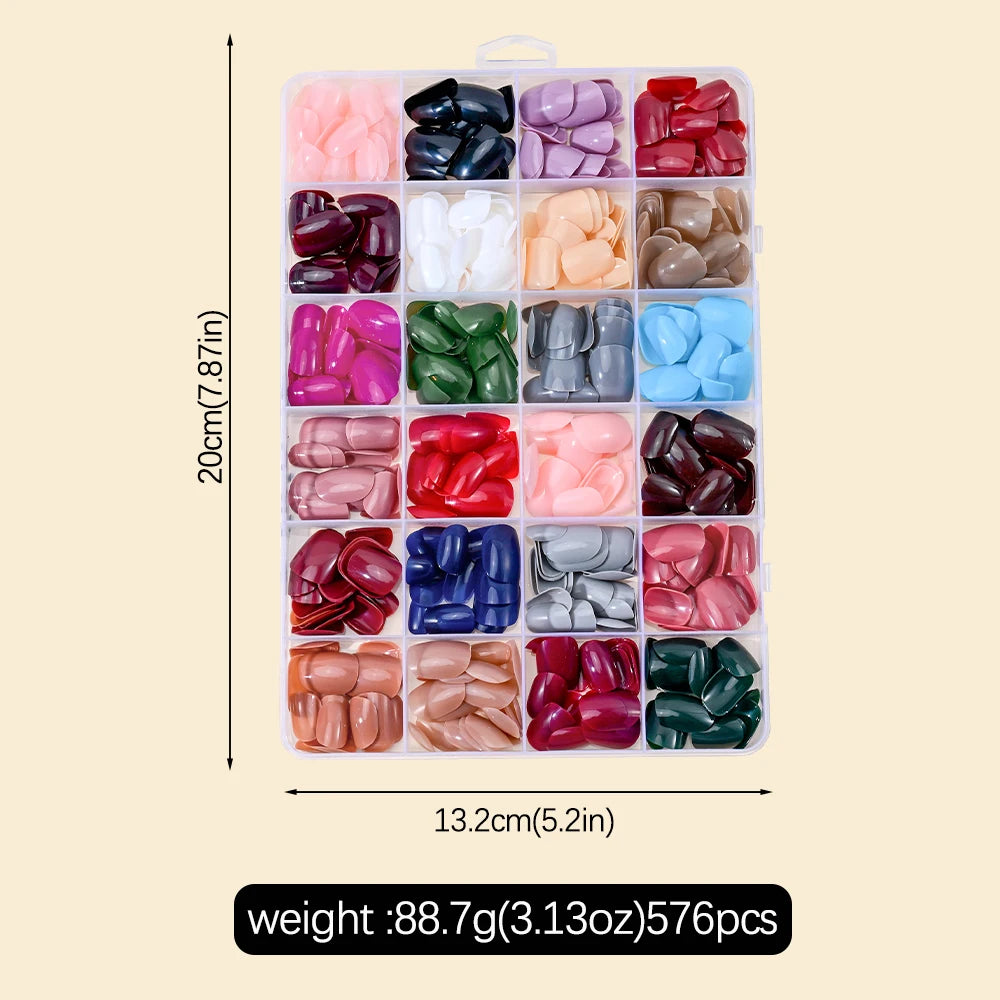 False Nails(576Pcs)