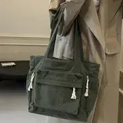 Corduroy Shoulder Bag