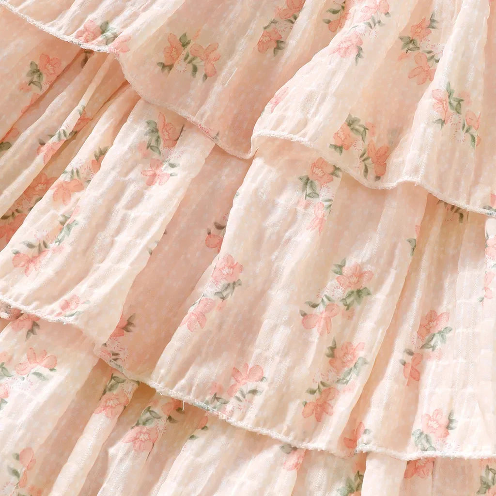 Little Girls Dress With Bow