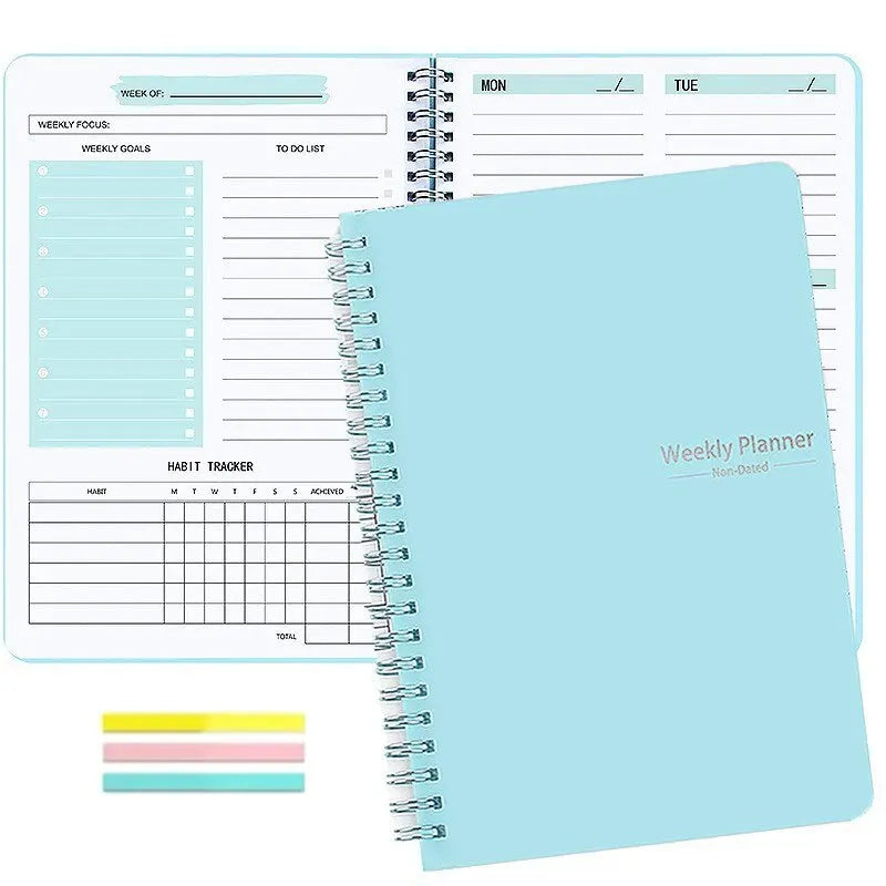 Undated A5 Weekly Planner