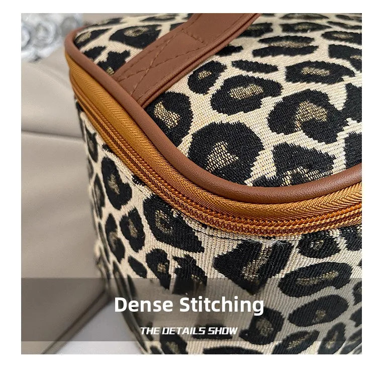 Leopard Cosmetic Bag