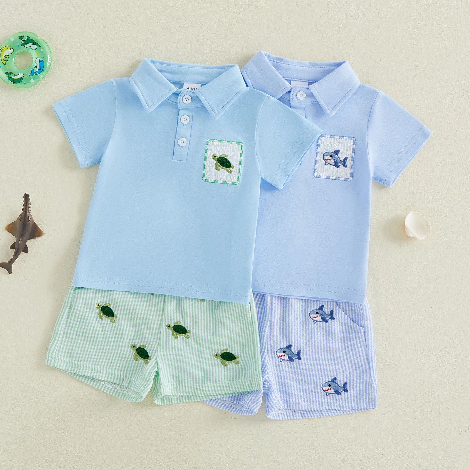 Turtle/Shark Set