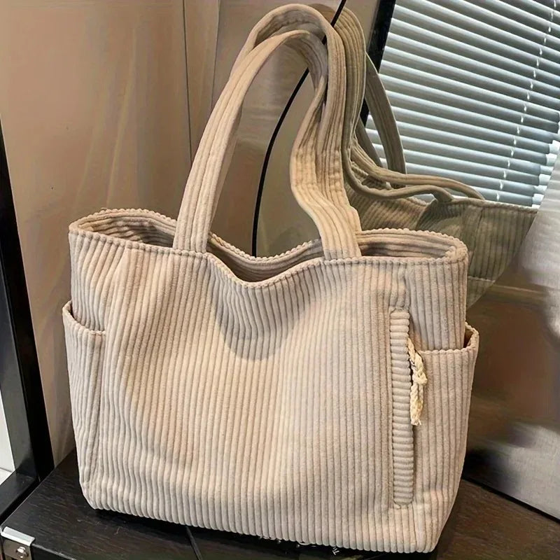Corduroy Handbag