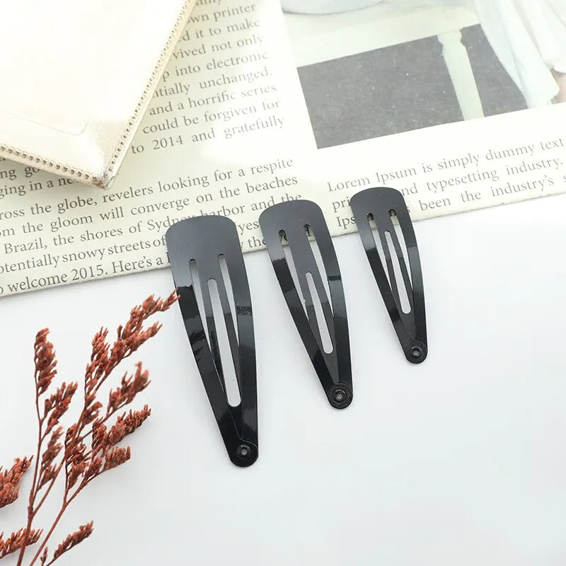 Black Hair Clips(36Pcs)