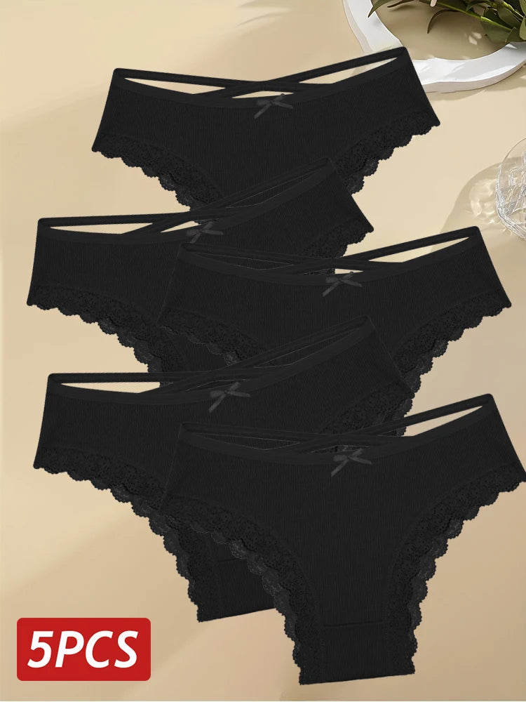 5-Piece Cotton Underwear Set
