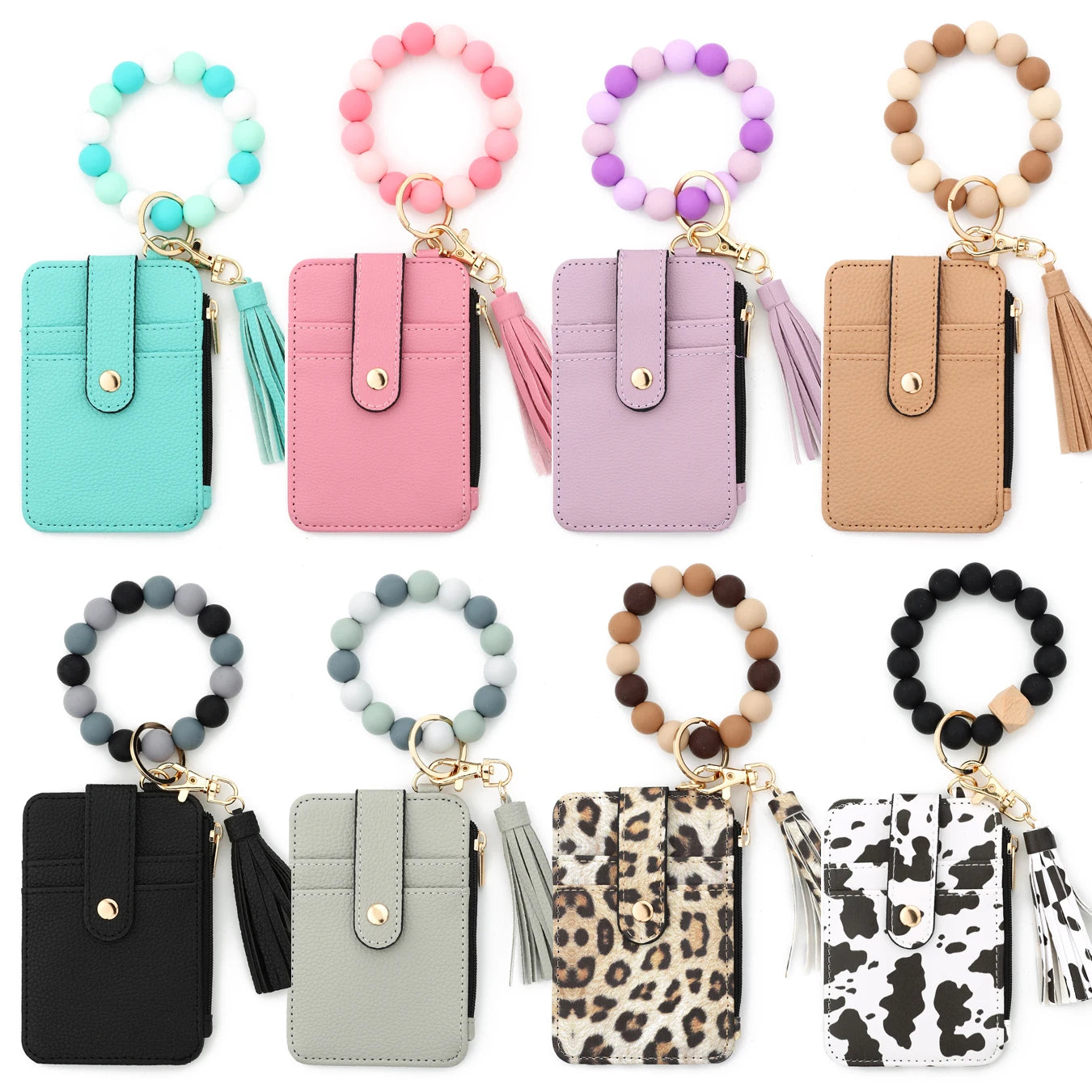 Bead Handled Wristlet