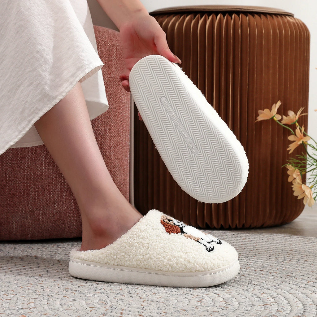 Best Mama Fuzzy House Slippers