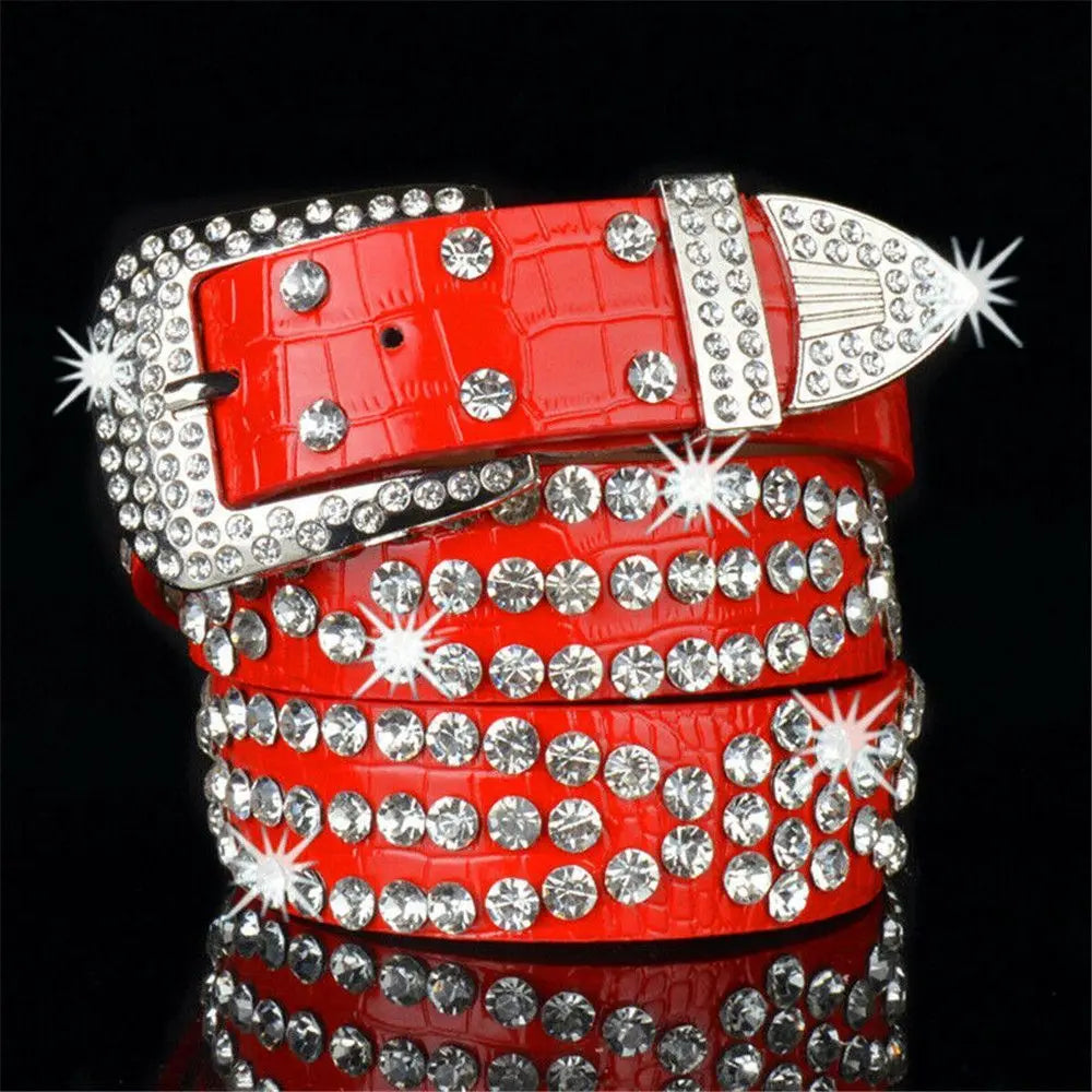 Rhinestone Belt