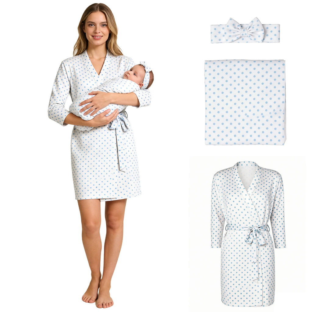 Delivery Robe & Swaddle Set