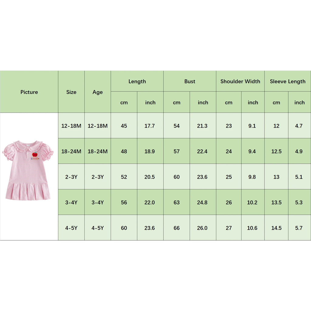 Pleated Apple Dress
