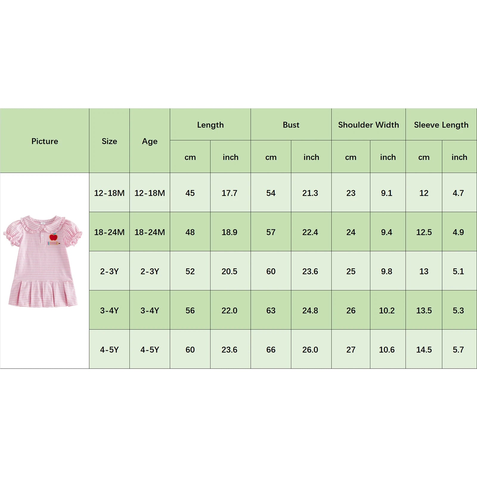 Pleated Apple Dress