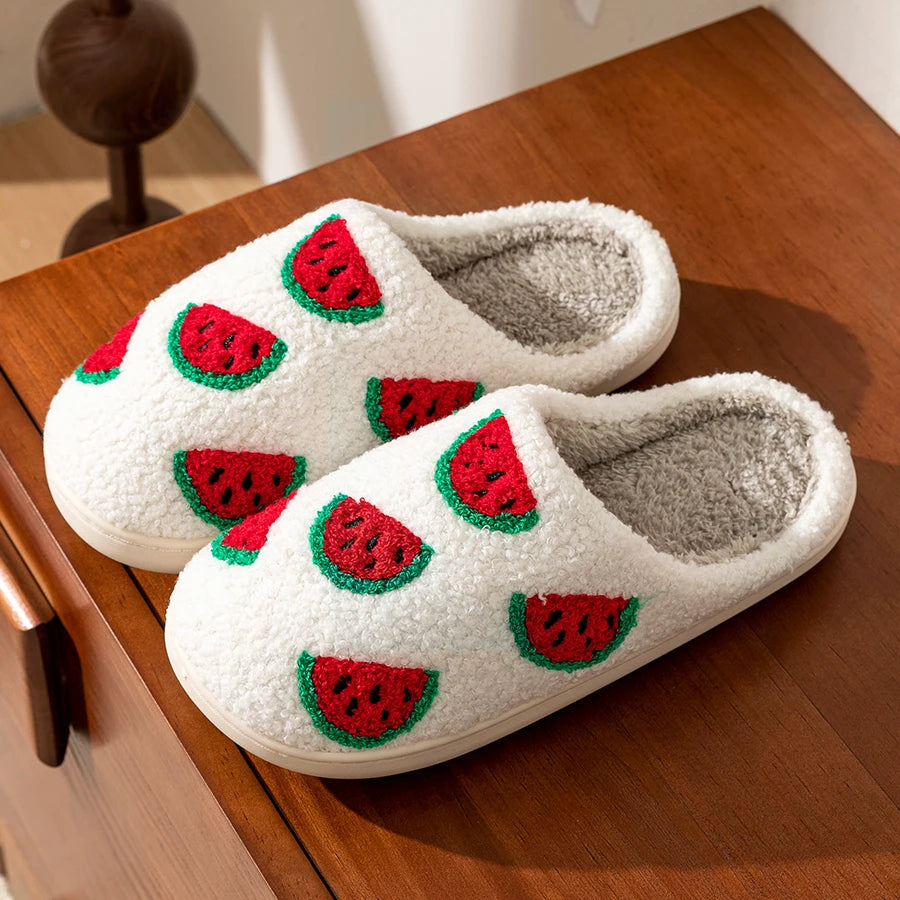Fuzzy House Slippers