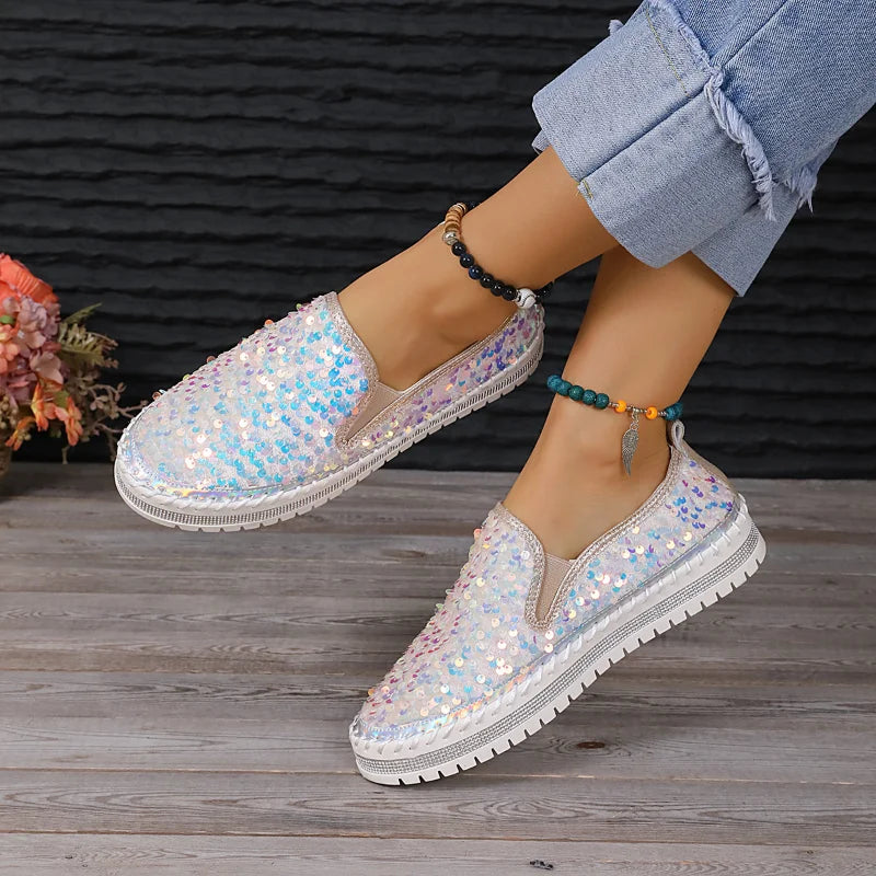 Sparkly Loafers