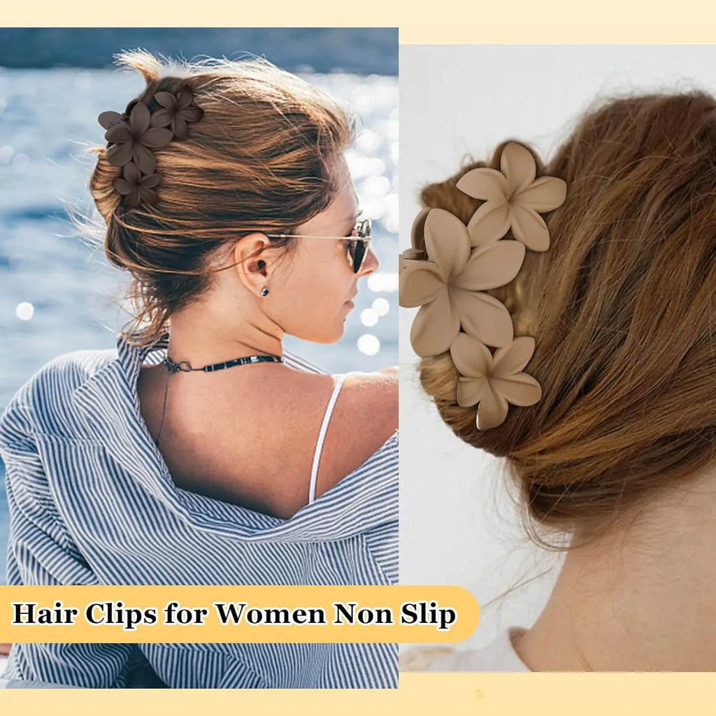Flower Hair Clip Set(4Pcs)