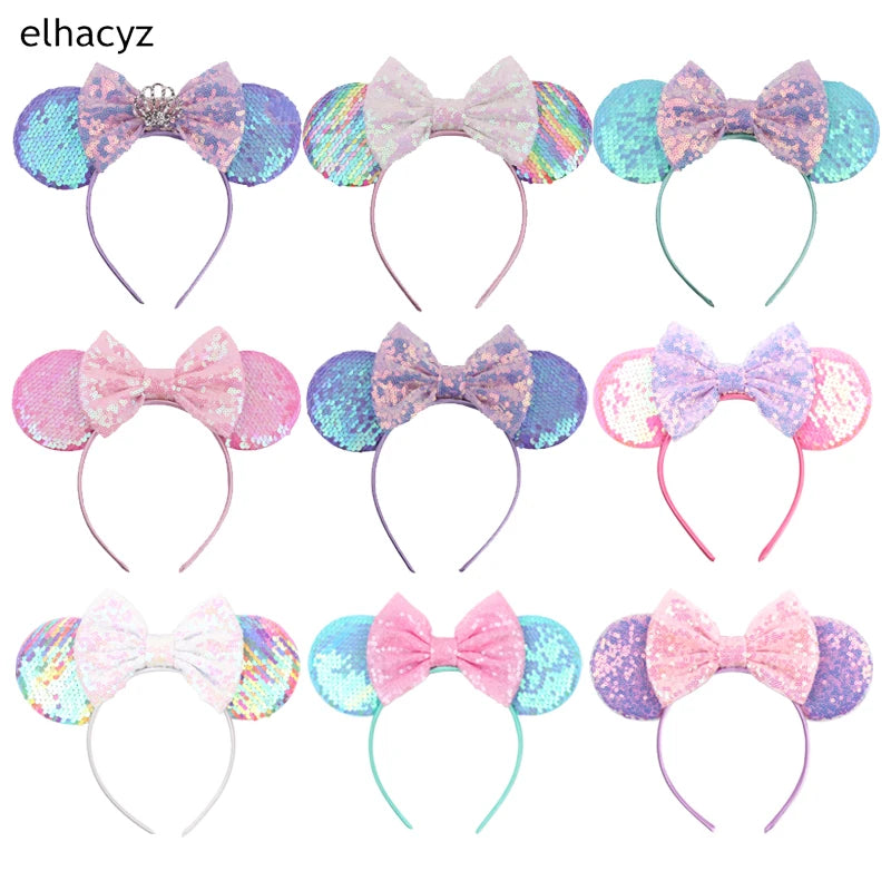Sparkly Mouse Ears Headband