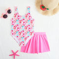 One-Piece Swimsuit with Swim Skirt