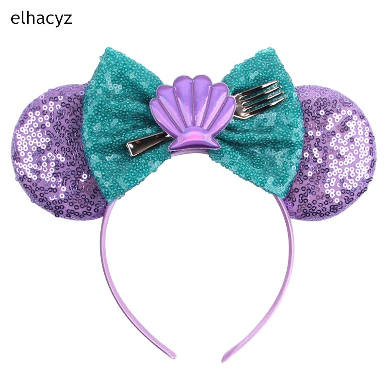 Sparkly Sequin Mouse Ears Headband