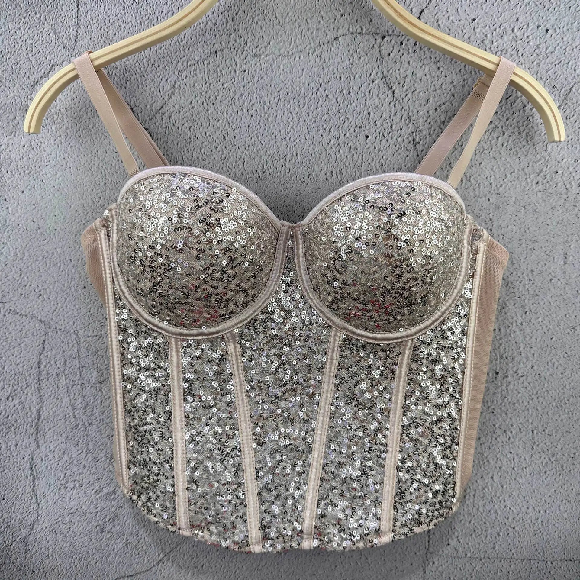 Sequin Bustier