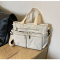 Corduroy Messenger Bag-Large Capacity