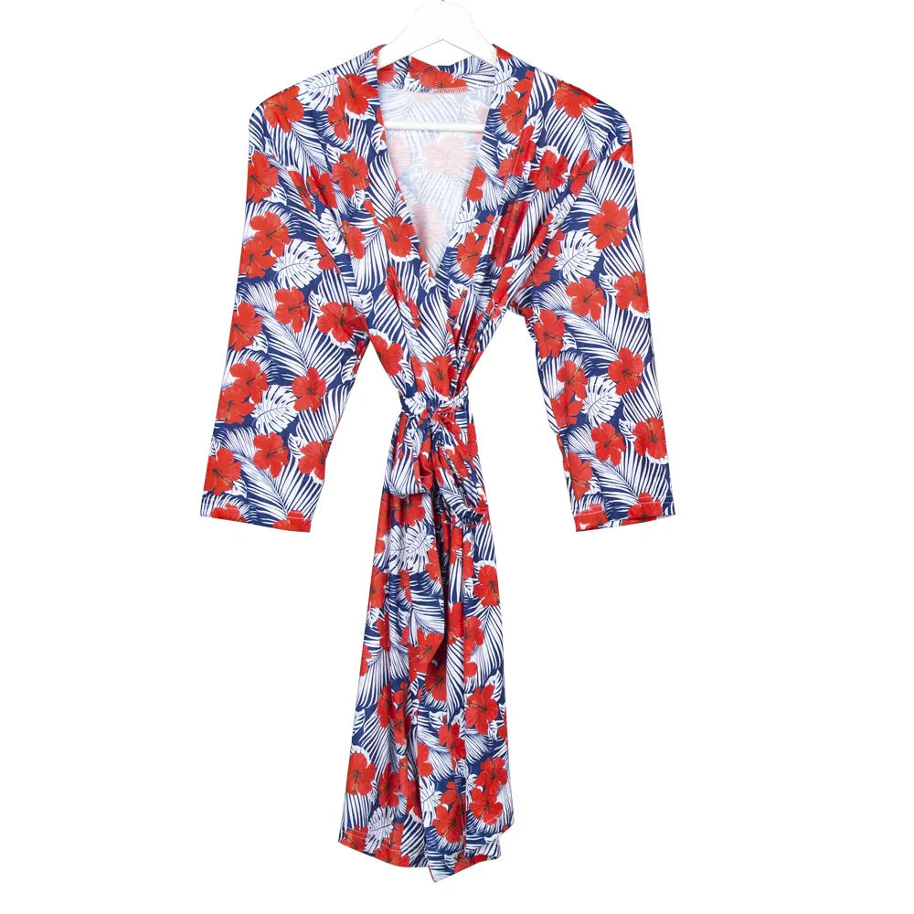 Maternity Robe & Matching Swaddle Set