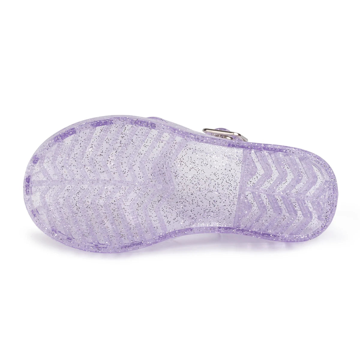 Girls Glitter Jelly Sandals
