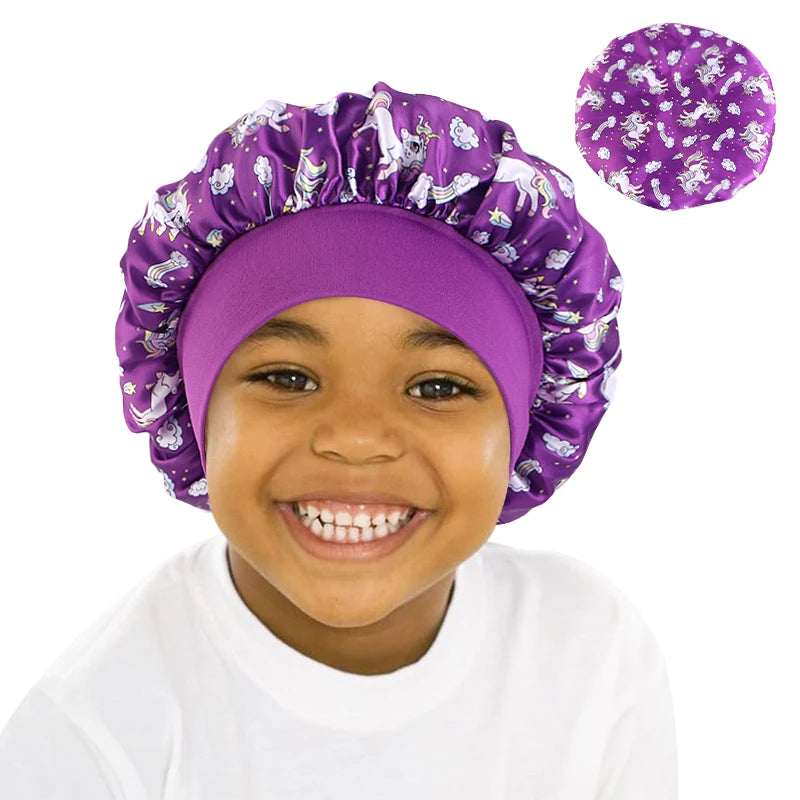 Children's Satin Bonnet