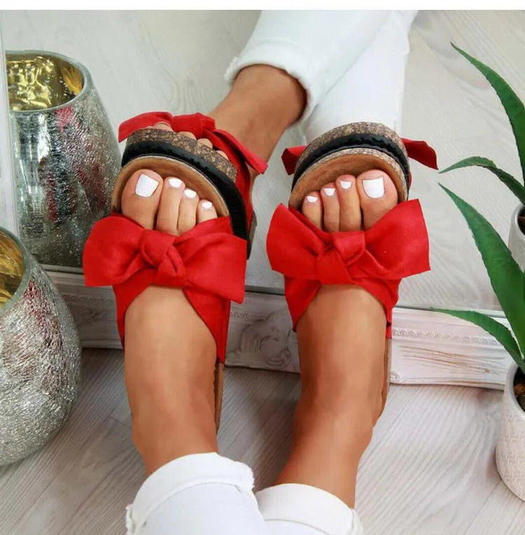 Sandals with Bow