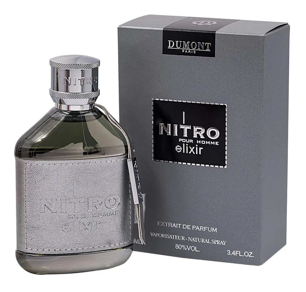 Dumont Nitro Elixir Pour Homme Extrait De Parfum 3.4oz(100mL)