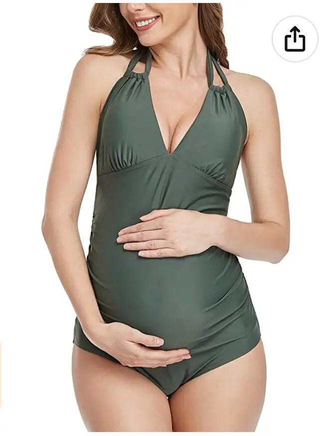 One-Piece Maternity Swimsuit