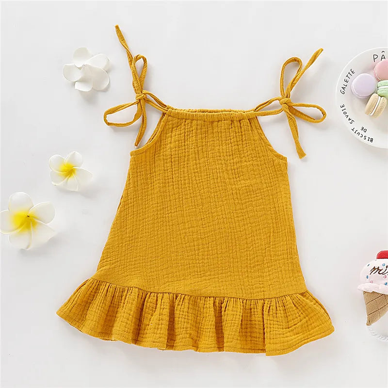 Toddler Breathable Cotton Dress