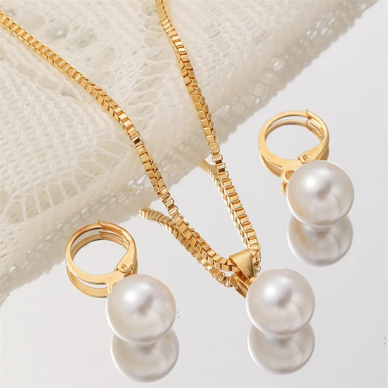 Pearl Jewelry Set