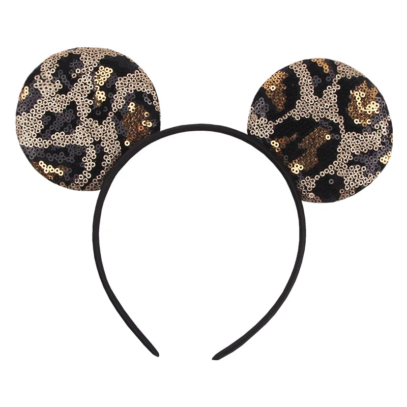 Leopard Mouse Ears Headband