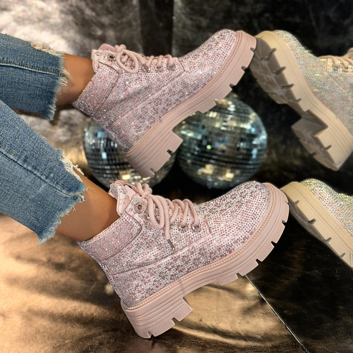 Sparkly Booties