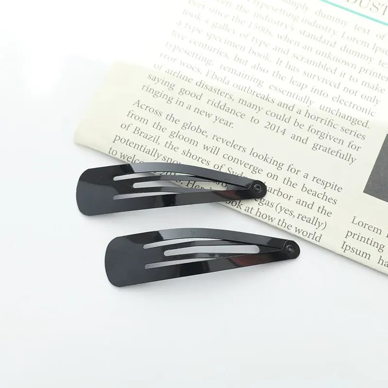 Black Hair Clips(36Pcs)