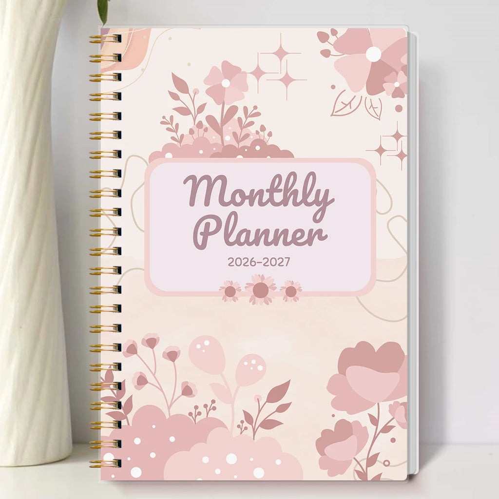 Jan 2026-Dec 2027 A5 Weekly & Monthly Planner