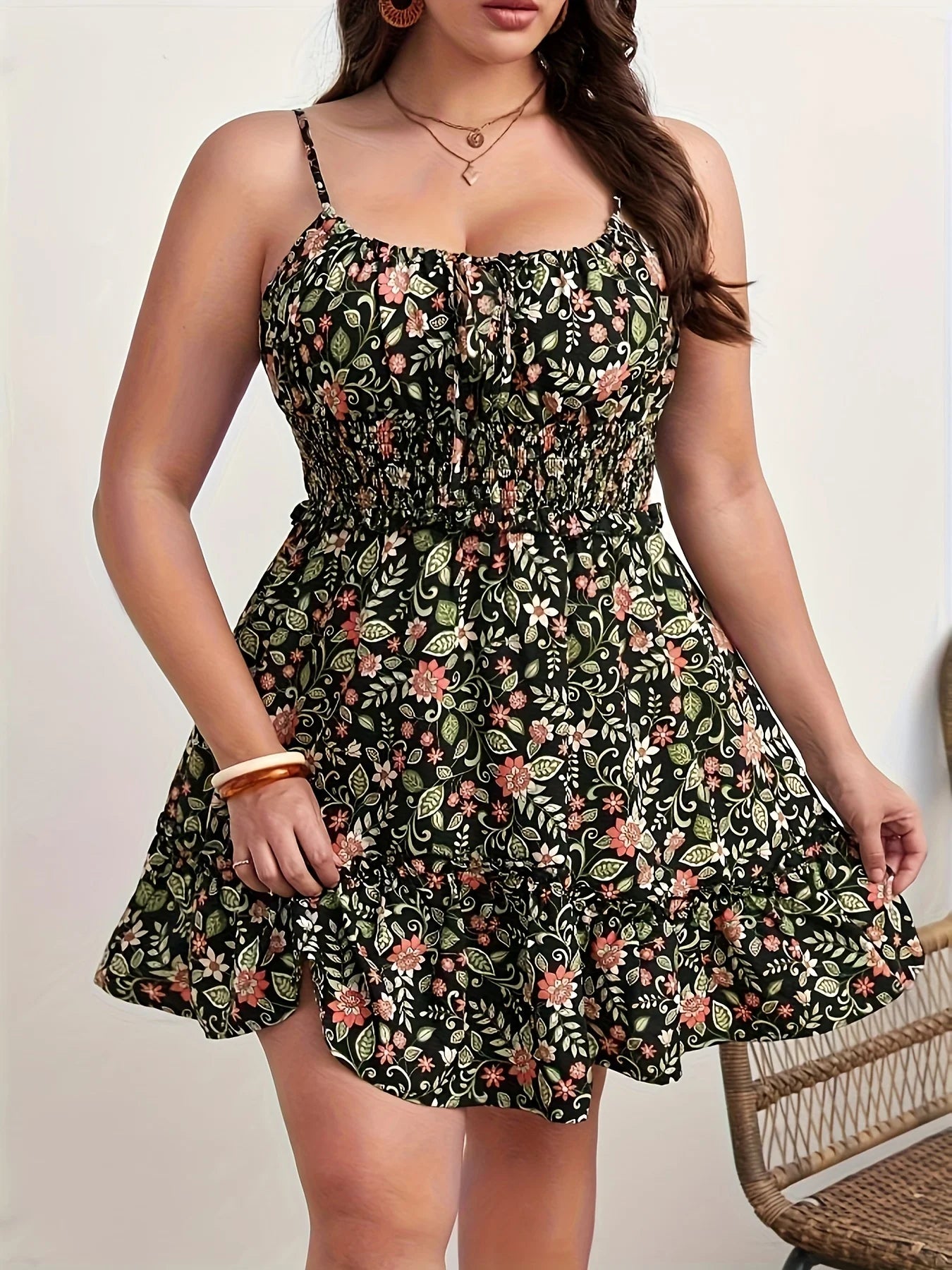 Floral Mini Dress
