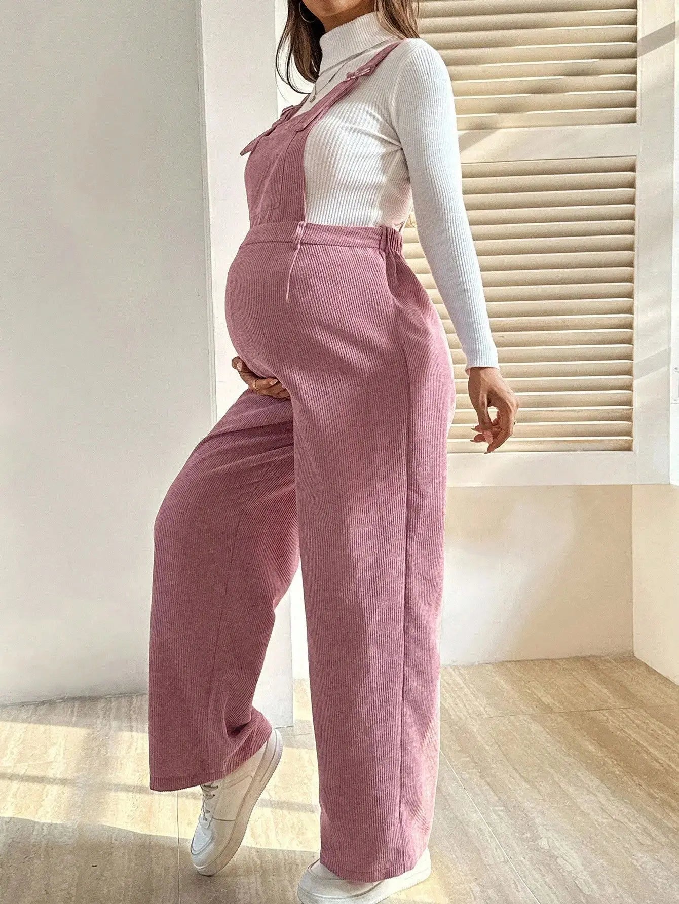 Maternity Corduroy Overalls