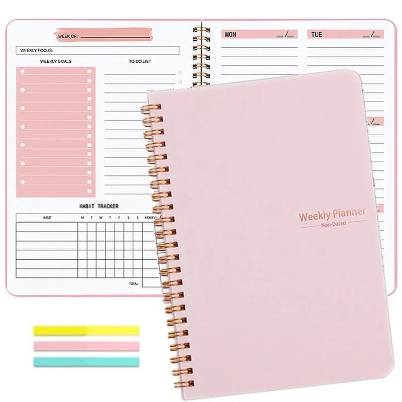 Undated A5 Weekly Planner