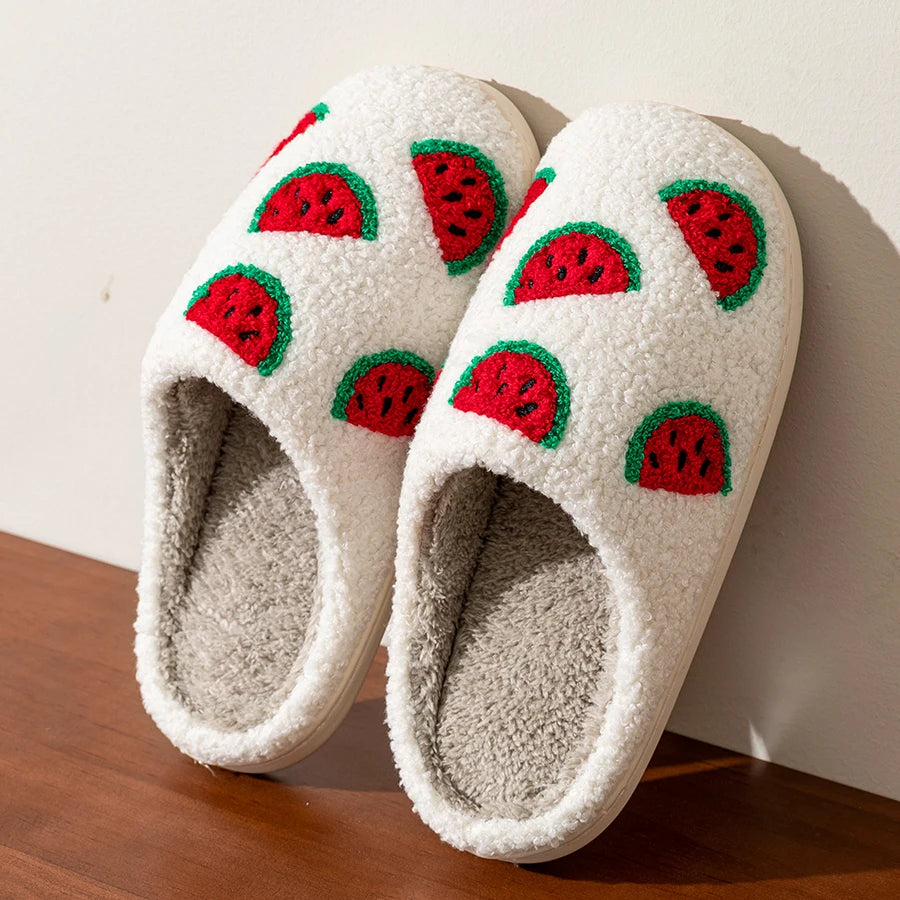 Fuzzy House Slippers
